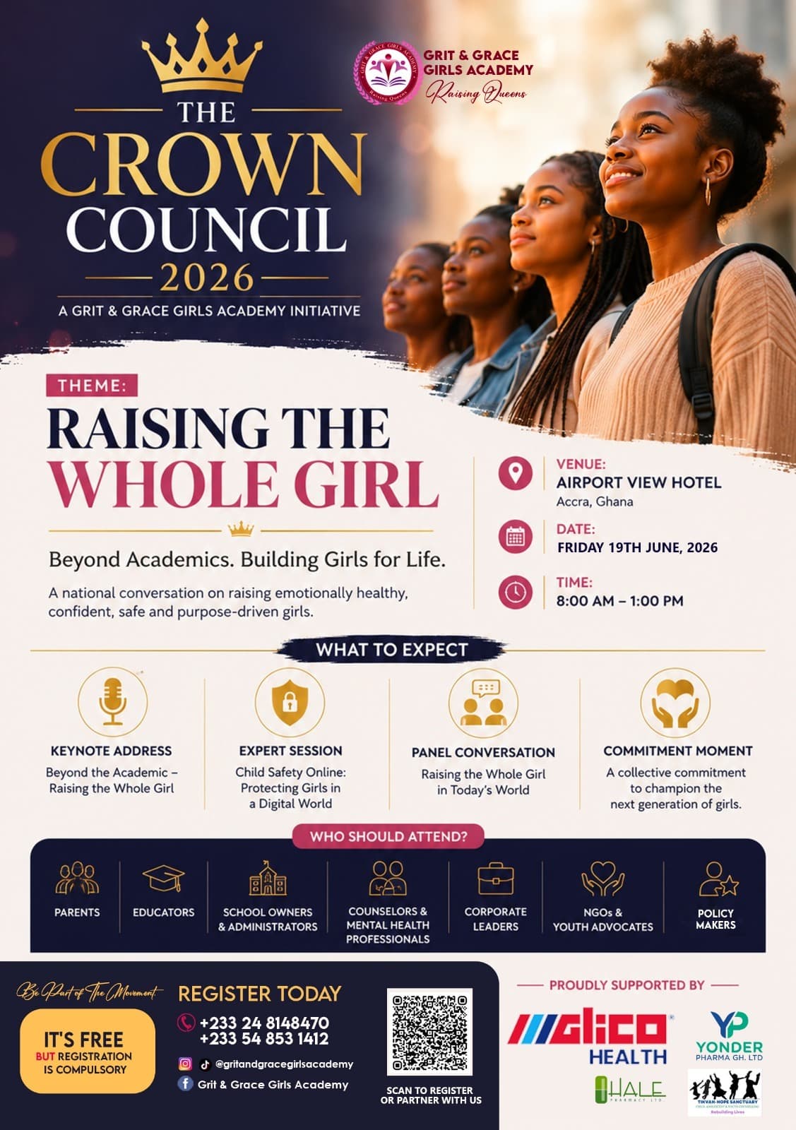 The Crown Council 2026 Event Flyer